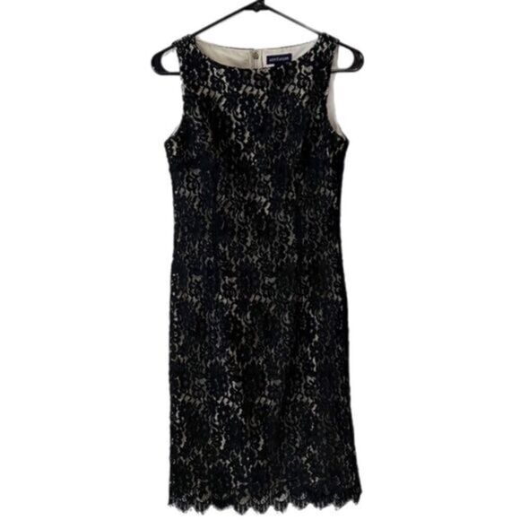 Ann Taylor Lace Sleeveless Dress - Picture 1 of 5